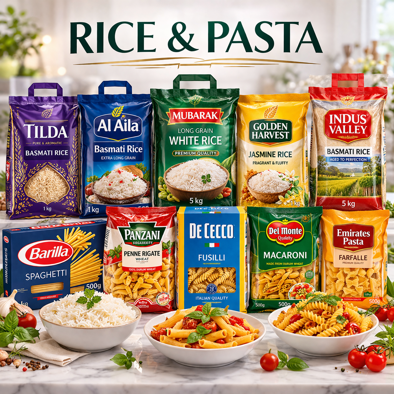 Rice & Pasta