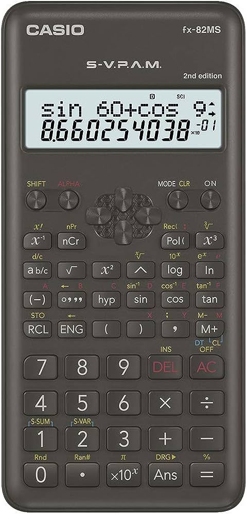 Casio Scientific Calculator Fx-82Ms