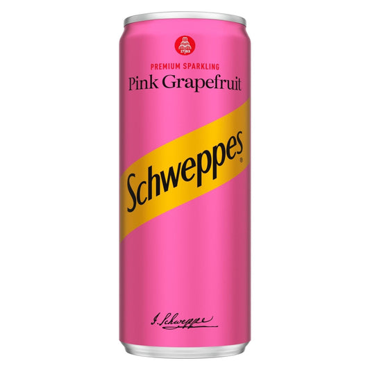 Schweppes Pink Grapefruit Drink, 250ml