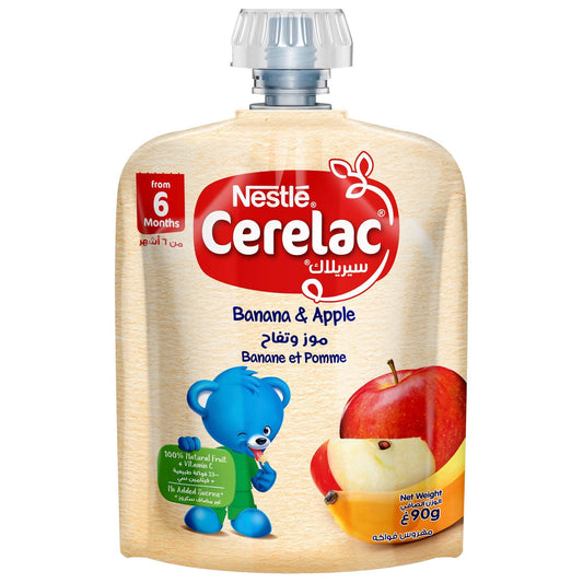 Cerelac Puree Banana Apple  90 g