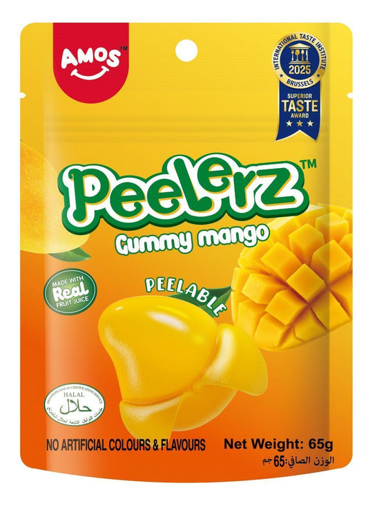 Amos Peelerz Gummy Mango, 65g