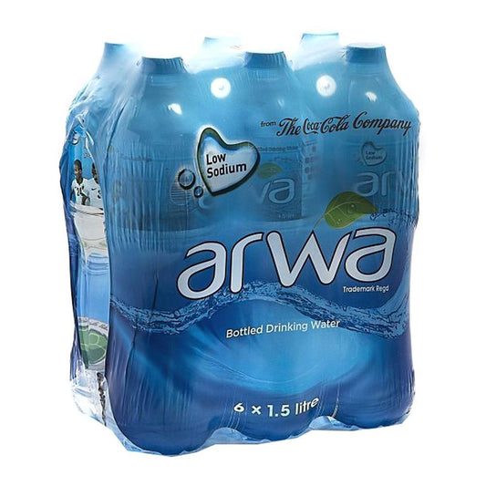 Arwa Drinking Water 1.5L x Pack of 6