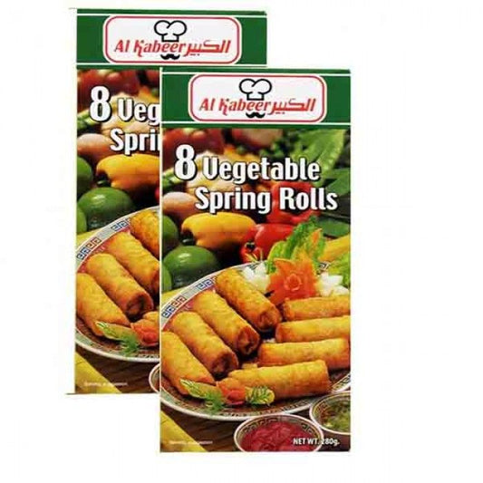 Al Kabeer Vegetable Spring Roll, 2pX280g