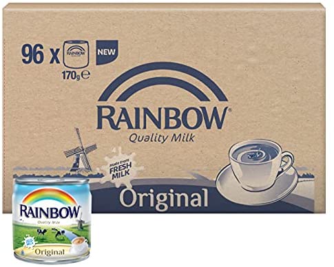 Rainbow Evaporated Milk 170g - 96