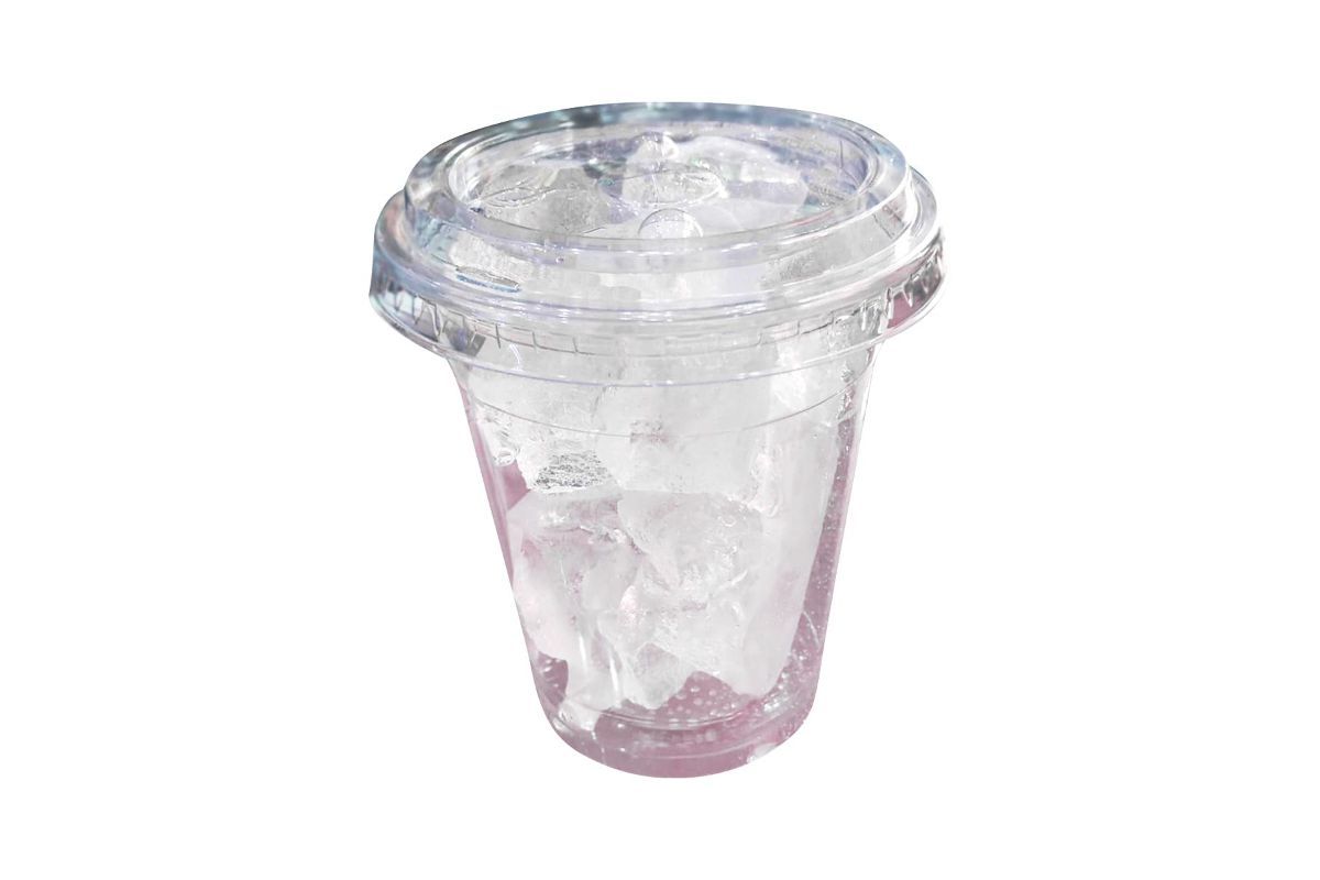 Cup of Ice Cubes