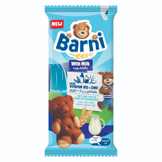 Barni Milk Cake Biscuits, 30g