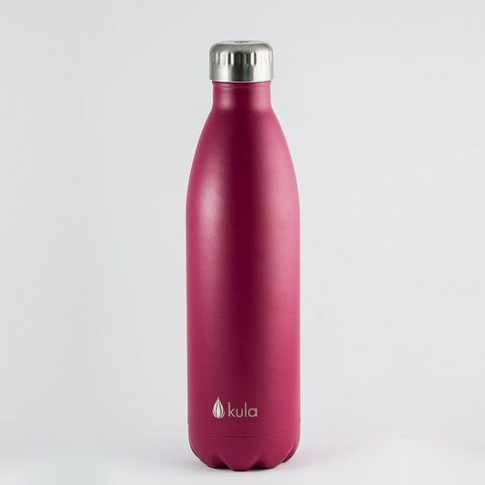 Kula Stainless Steel Vaccum Bottle 750Ml Berry