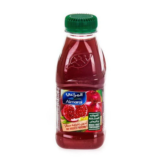 Almarai No Sugar Added Mixed Fruit Pomegranate Juice, 200ml