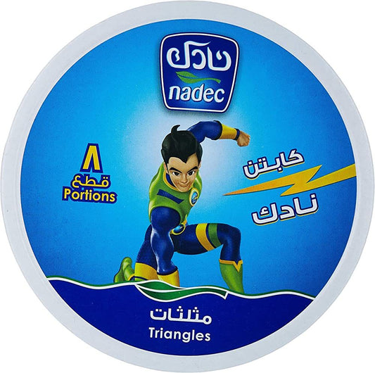 Nadec Protein Triangles Cheese, 8 Pieces