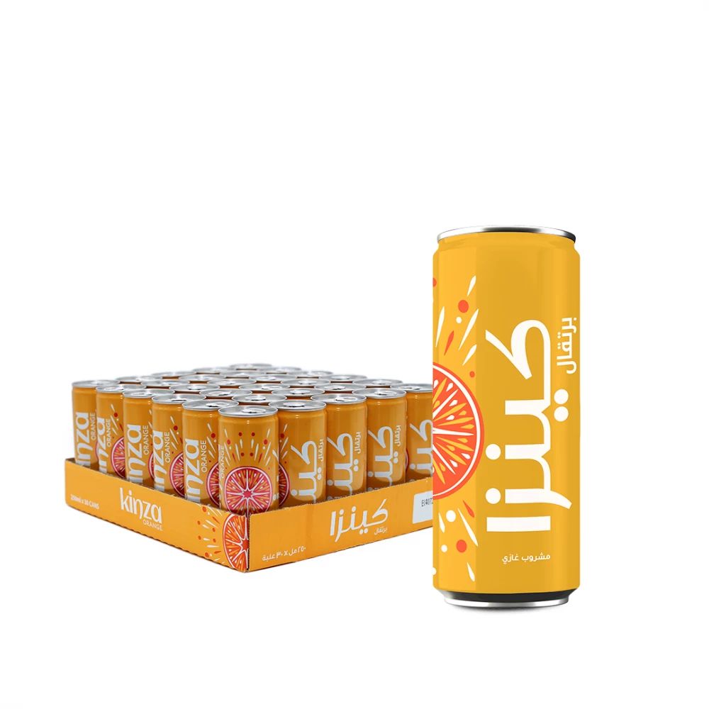 Kinza orange 250ml x30