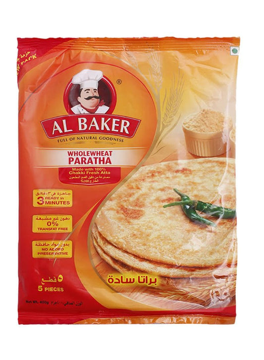 AL BAKER FROZEN PARATHAS TWIN 400GM