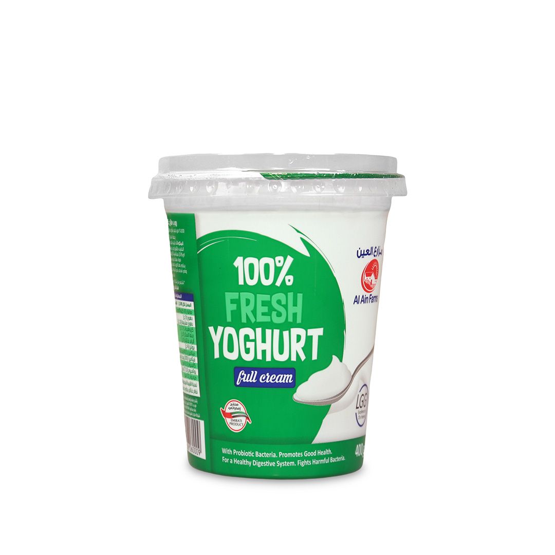 Al Ain Farms Full Cream Fresh Yoghurt, 400g