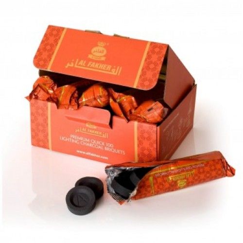 Al fakher lightning charcoal, 100pcs