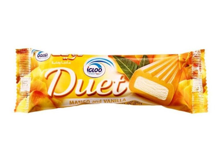 Igloo Duet Mango & Vanilla Ice Cream 65 ml