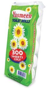 Yasmeen Toilet Rolls, 10Pack, 300Sheets