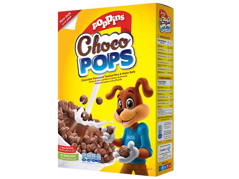Poppins Choco Pops, 350g