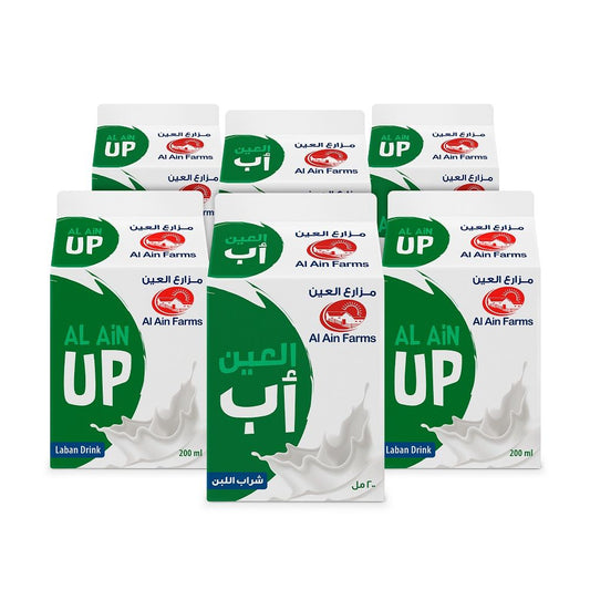 Al Ain Up Laban Drink, 6x200ml