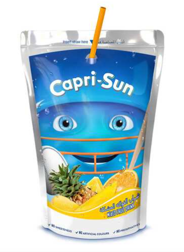 Capri Sun Mixed Fruit Juice 200 ml