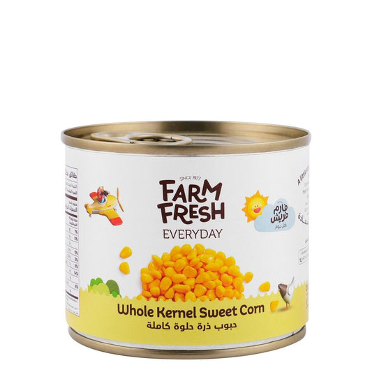 Farm Fresh Whole Kernel Sweet Corn, 200g