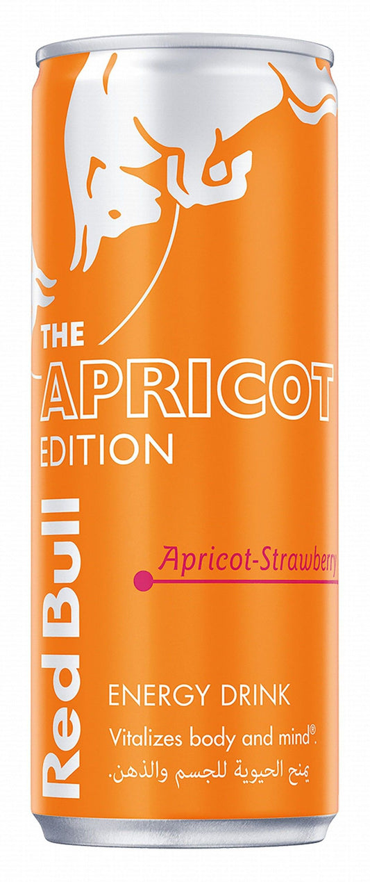 Red Bull Apricot & Strawberry Energy Drink, 250ml