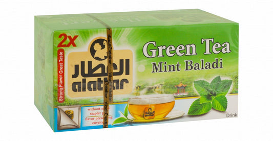 Al Attar Baladi Mint Green Tea Bags, 20 Bags