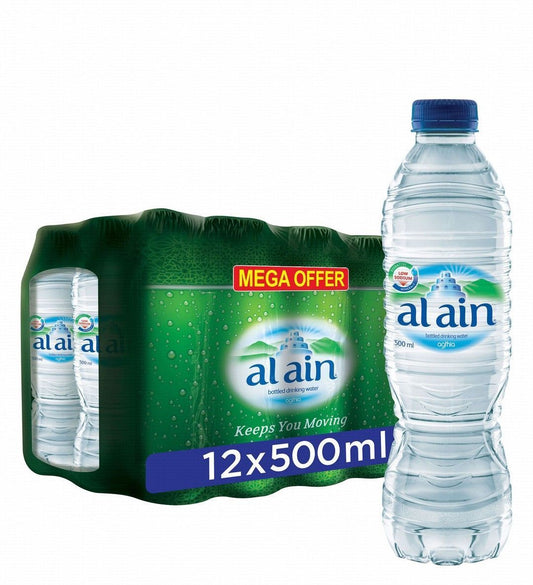 Al Ain Mineral Drinking Water, 12x500ml