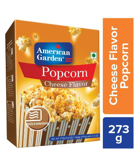 American Garden Microwave Cheese Popcorn, 273g