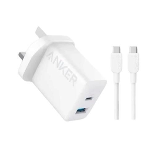 Anker Select Charger 20W 2 Port with USB - C Cable