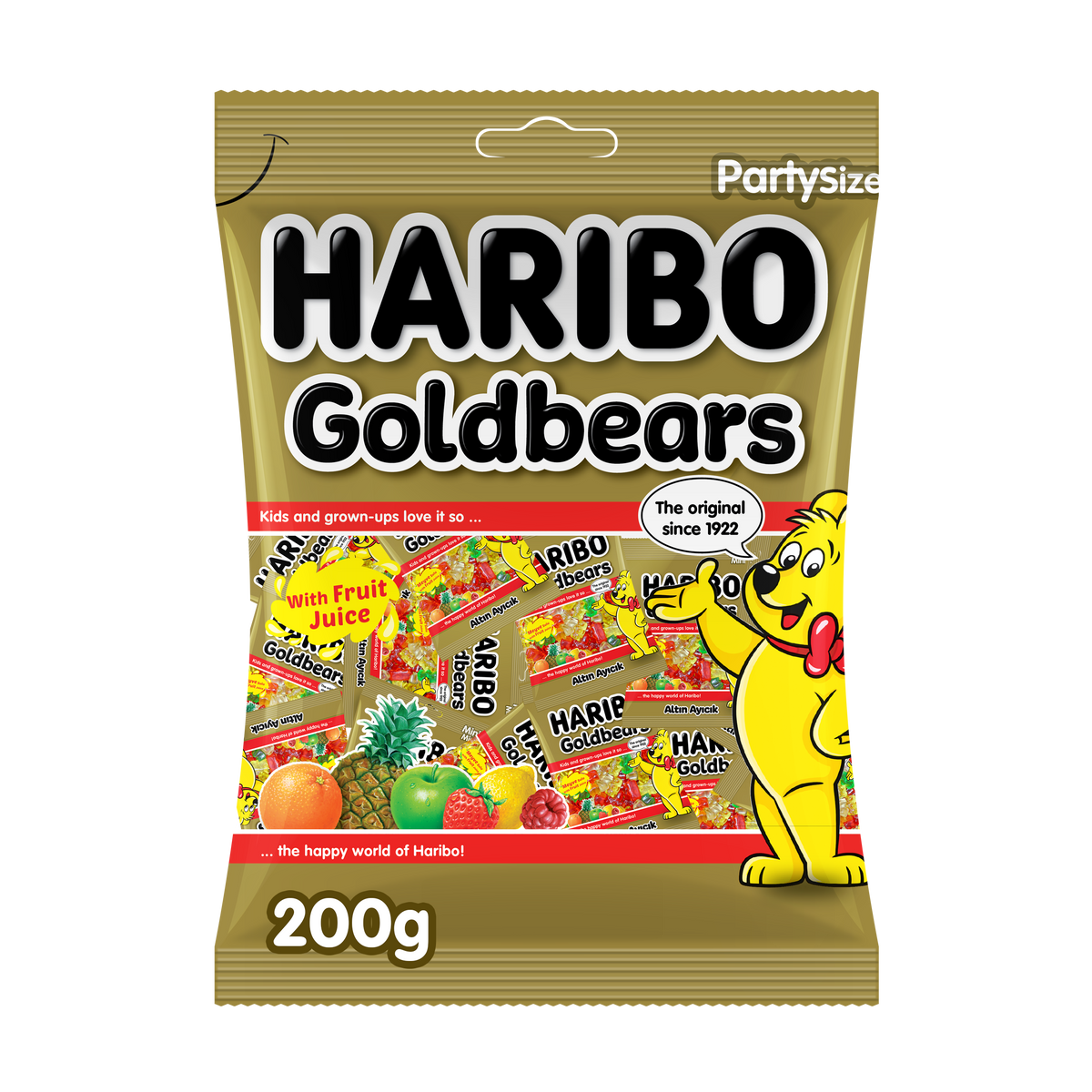 Haribo Goldbears Fruit Flavour Jelly Candy 200 g