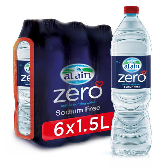 Al Ain Bottled Drinking Water, 6x1.5L