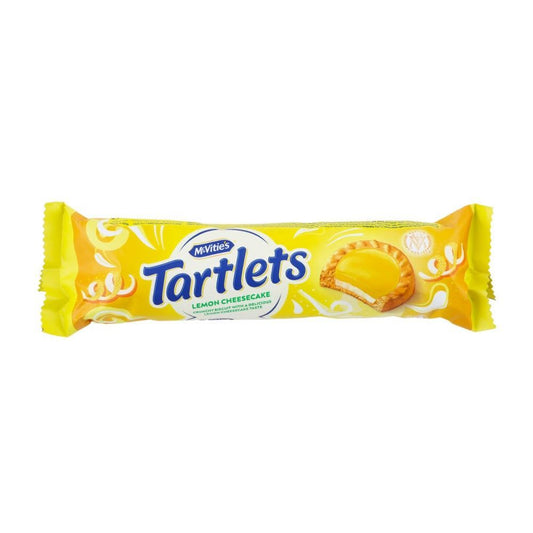 McVitie's Tartlets Lemon Cheesecake Flavour Biscuit, 100g