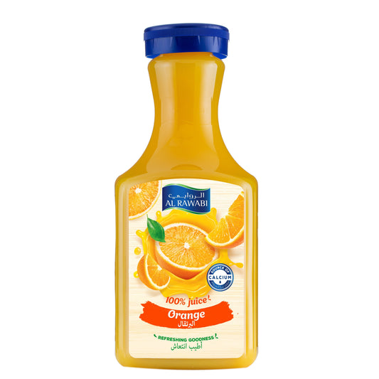 Al Rawabi No Added Sugar Orange Juice, 1.5L