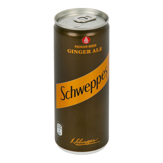 Schweppes Ginger Ale Carbonated Drink Can, 300ml