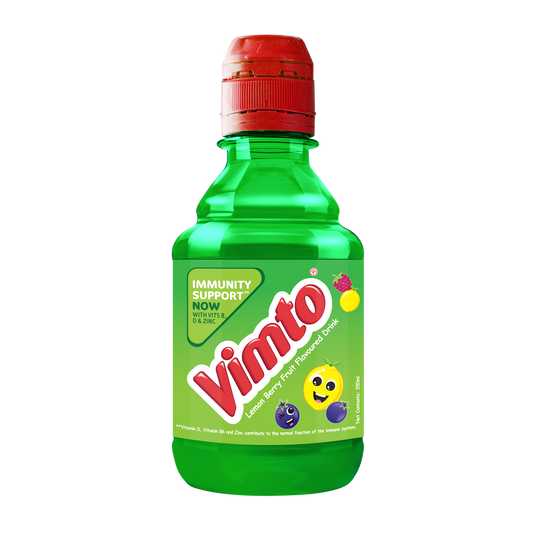 Vimto Lemon Berry Flavored Drink With Immunity Support, 250ml