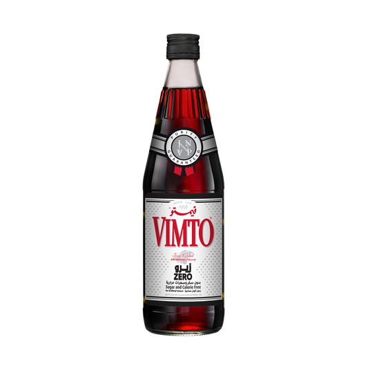 Vimto Zero Fruit Cordial Glass Bottle, 710ml