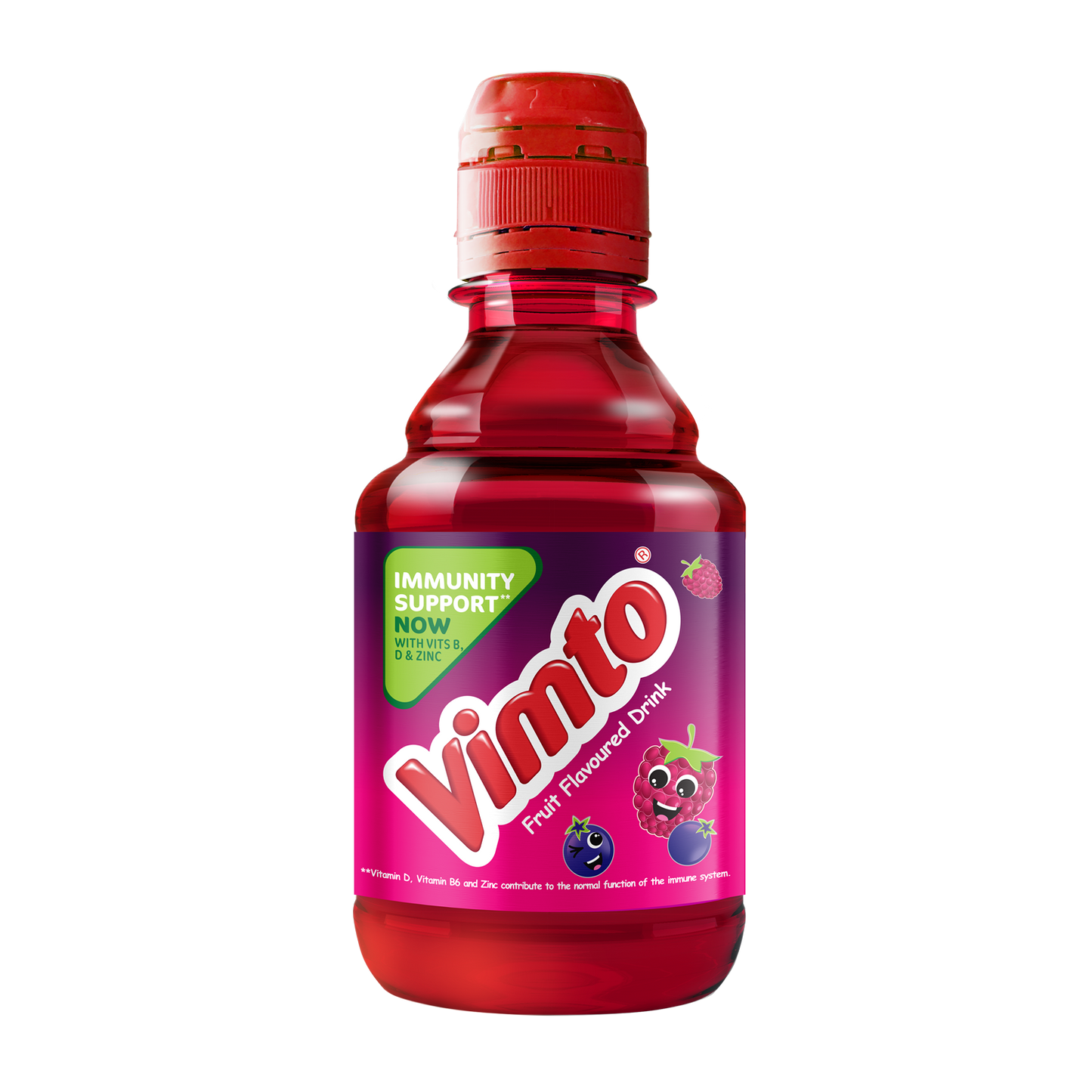 Vimto Regular Drink with Sports Cap, 250ml