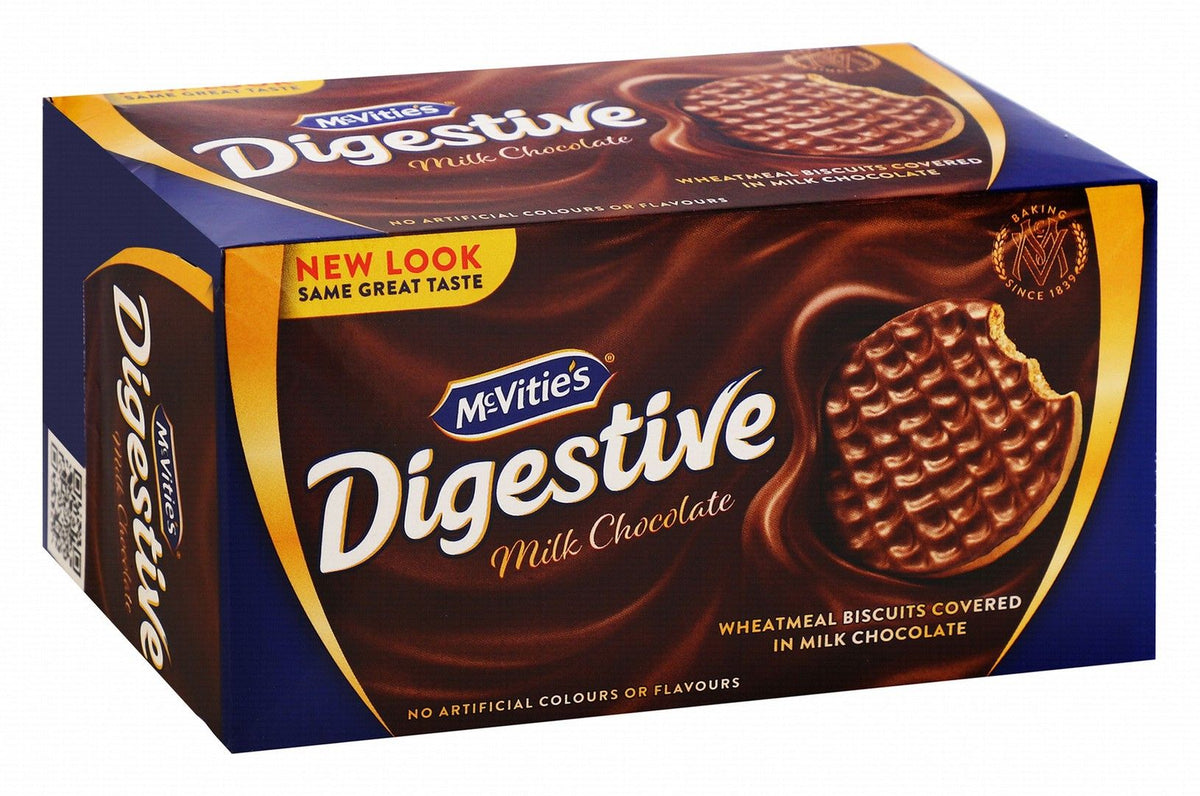 McVitie's Digestive Milk Chocolate Coated Wheat Biscuits, 200g