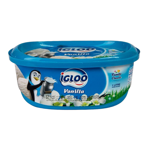 Igloo Vanilla Ice Cream 1L