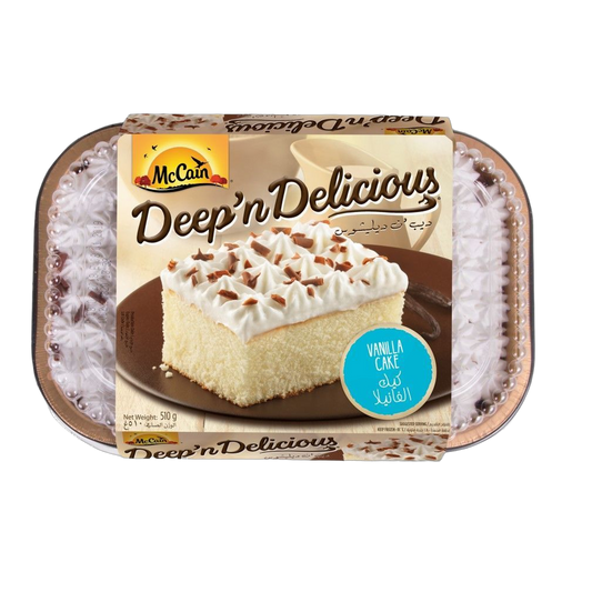 McCain Vanilla Cake, 510g