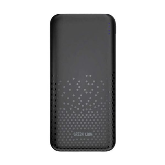 Green Lion Rome Ultra Slim Power Bank 20000mAh - Black