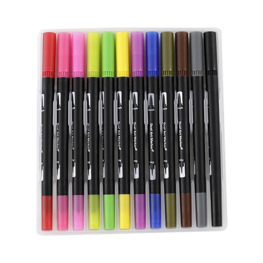 Stc Colour Dual Art Marker No.100, 12 Pieces