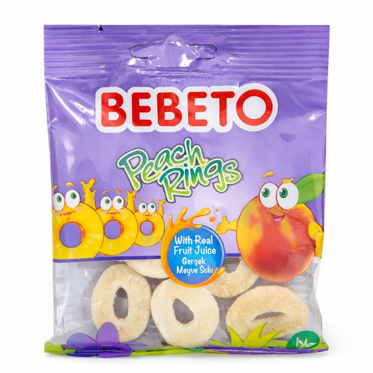 Jelly Bebeto Peach Gummies, 80g