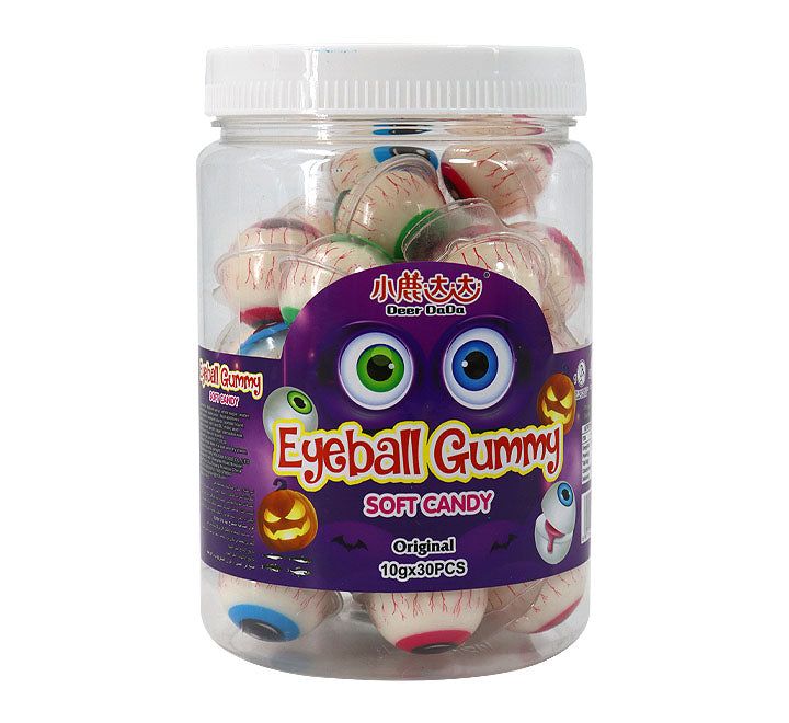 Deer Candy Soft Candy Eyeball Gummy, 30 Pieces