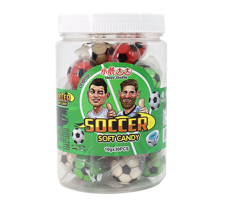 Deer Candy Soft Candy Soccer Gummy, 30 Pieces