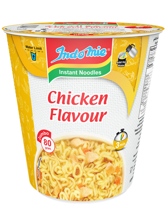 Indomie Chicken Flavor Cup Noodles, 80g