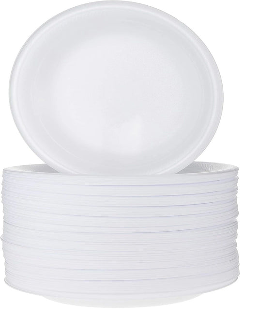 Ideal Pack Foam Plate 7, 25Pieces