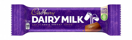 Cadbury Dairy Milk Chocolate Bar, 37g