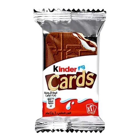 Kinder Cards Chocolate, 25.6g