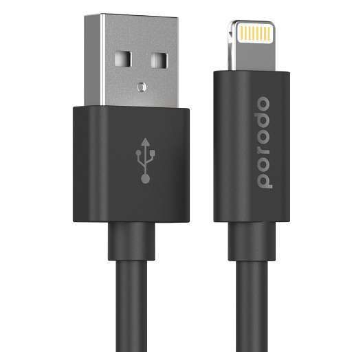 Porodo PVC Lightning iPhone Charging Cable, 1.2m