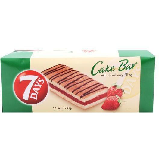 7days cake strawberry 25gm-12pcs